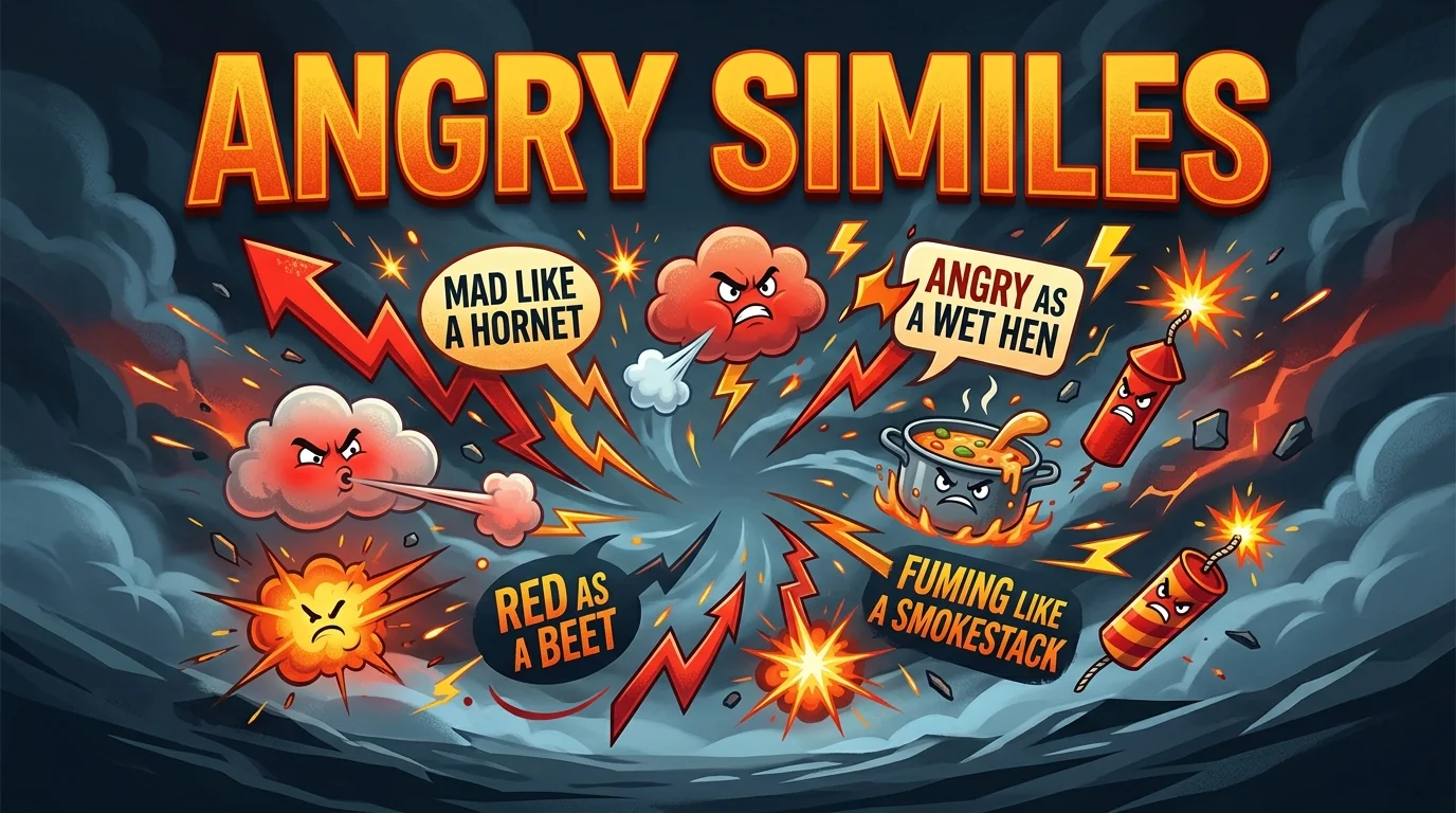 Angry Similes: What Is the Difference and Which Is Correct?