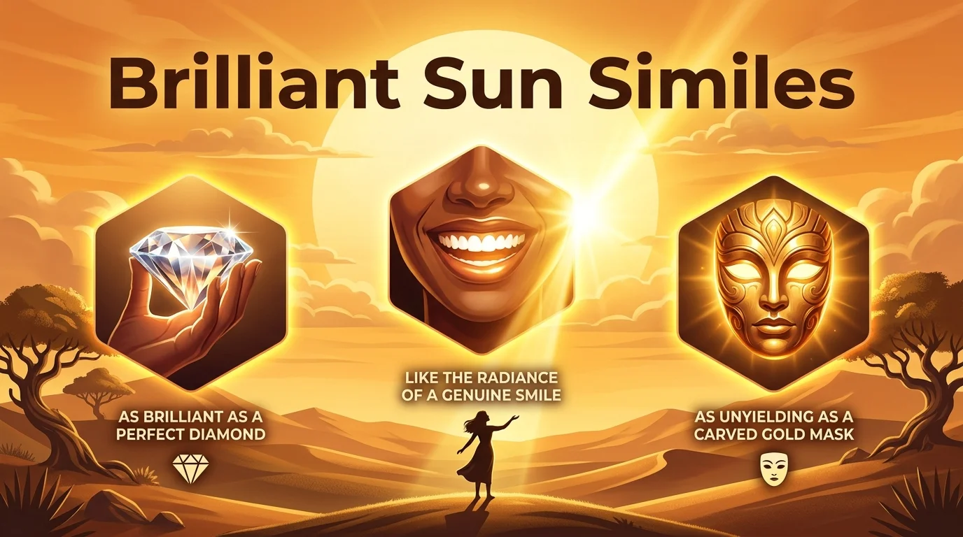 Brilliant Sun Similes: What Is the Difference & Which Is Correct?