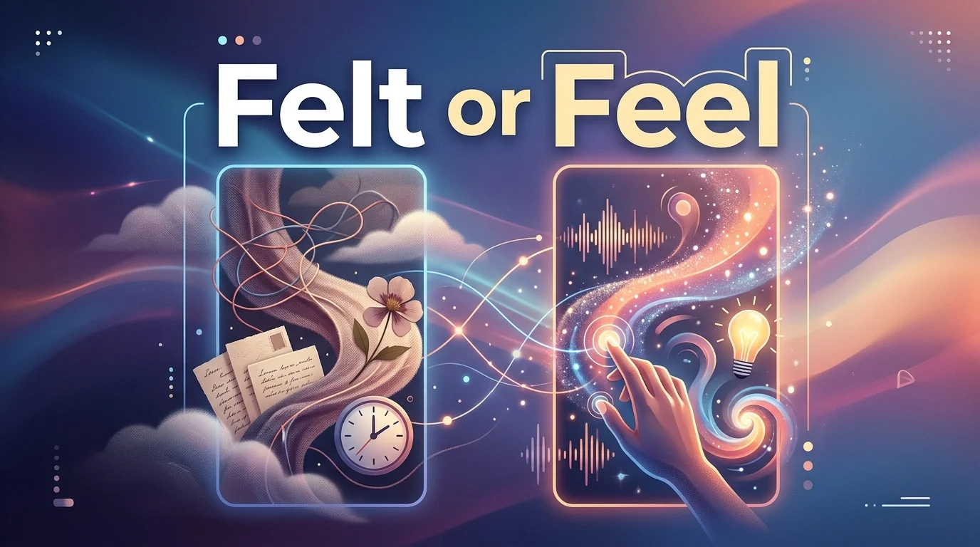 Felt or Feel: What Is the Difference & Which Is Correct?
