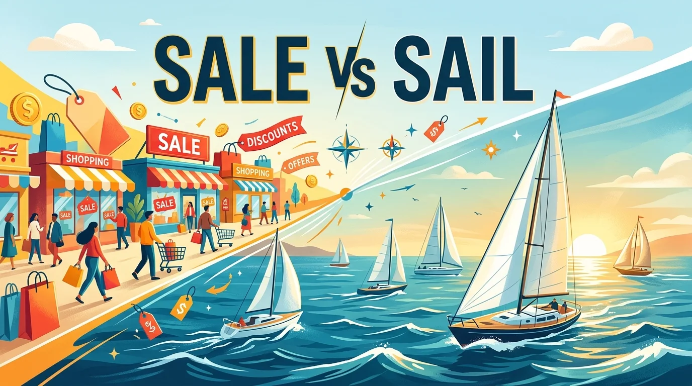 Sale Vs Sail: What Is the Difference & Which Is Correct?