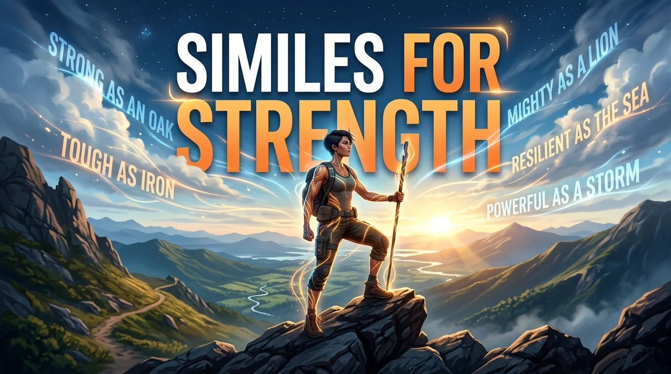 Similes for Strength: What Is the Difference and Which Is Correct?
