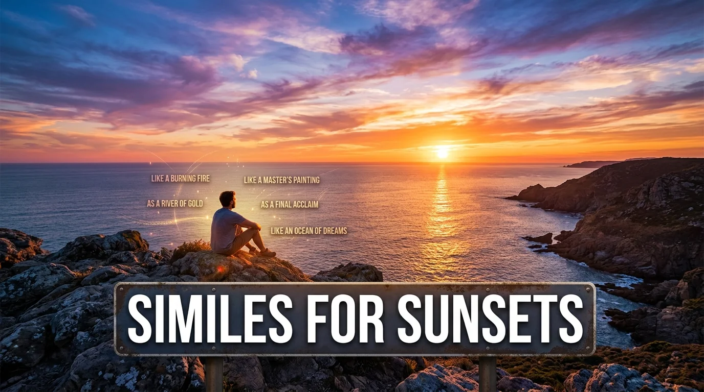 Similes For Sunsets: What Is the Difference & Which Is Correct?