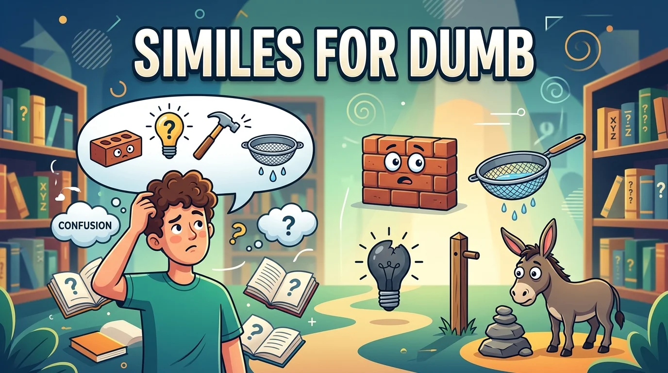 Similes For Dumb: What Is the Difference & Which Is Correct?