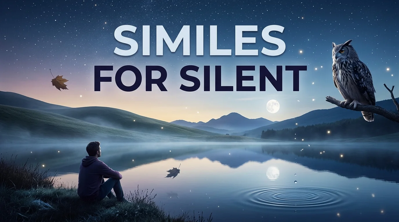 Similes For Silent: What Is the Difference & Which Is Correct?